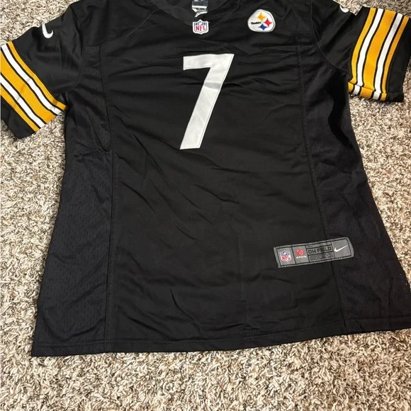 Kids NFL Nike number 7 Ben Roethlisberger jersey, size Xl Steelers jersey - Picture 2 of 9